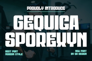 Gequica Sporexyn Font Download