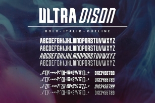 Ultra Dison Font Font Download