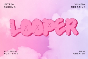 Looper - Bold Playful Font Font Download