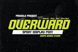 Overward - Sport Font Font Download