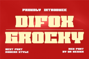 Difox Grocky Font Download
