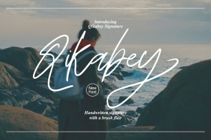 Qikabey Signature Font Download