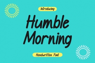 Humble Morning Fonts Font Download