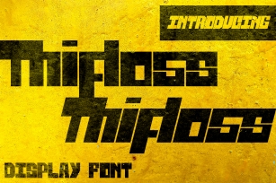 Thifloss Font Download