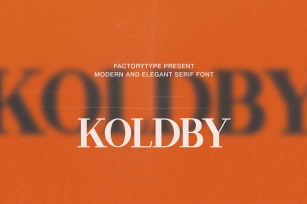Koldby Serif Font Download
