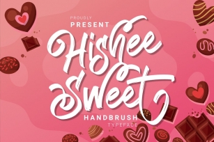 Hishee Sweet - Handbrush Font Download