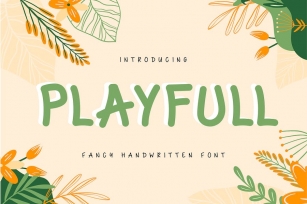Playfull | Fancy Handwritten Font Font Download