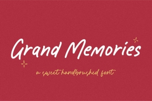 Grand Memories Script Font Font Download