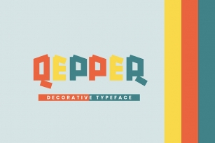 Qepper - Decorative Font Font Download