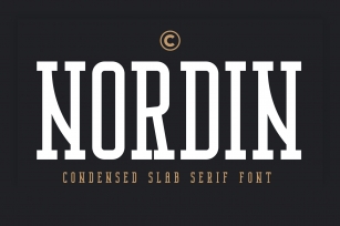 Nordin Slab Font Download