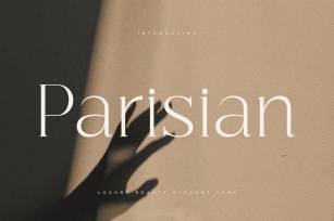 Parisian - Luxury Beauty Elegant Font Font Download