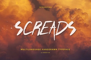 Screads Typeface Font Download