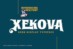 Xekova – Display Hero Font Font Download