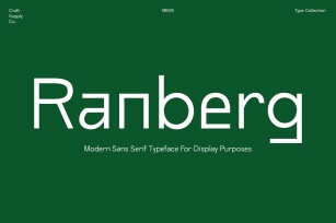 Ranberg Font Download