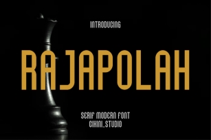 Rajapolah font Font Download