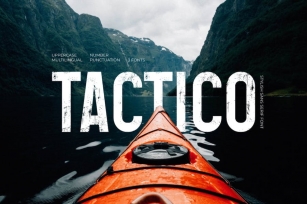 Tactico - Bold Font Font Download