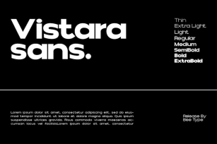 Vistara sans Font Download