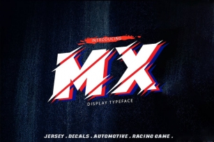 MX Motocross font Font Download