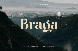 Braga Serif Classic & Modern Font Download