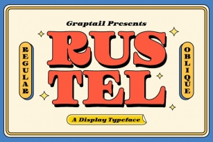 Rustel - Retro Font Font Download