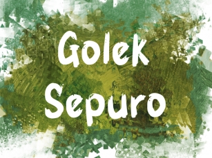 G Golek Sepur Font Download