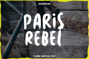 PARIS REBEL Font Download
