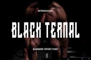 Black Ternal Font Font Download