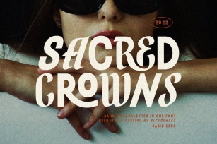 Sacred Crowns - 2 in 1 Display Font Font Download