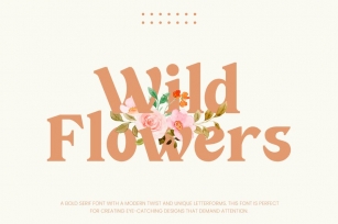 Wild Flowers Font Download