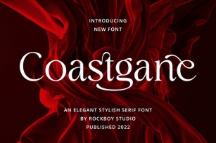 Coastgane - Modern Stylish Font Download