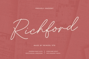Richford Font Download