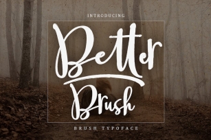 Better Brush Font Download