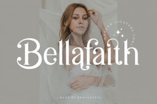 Bellafaith Modern Ligature Serif Font Font Download
