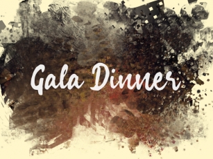 G Gala Dinner Font Download