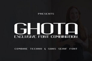 Ghota Exclusive Font Font Download