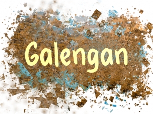 G Galenga Font Download