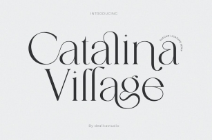 Catalina - Classy Ligature font Font Download