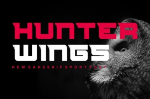HunterWings Font Download