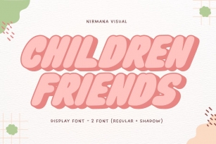 Children Friends - Kids Font Font Download