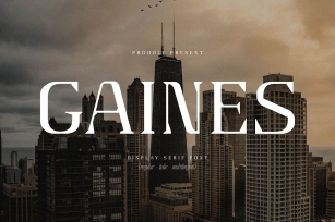 Gaines Font Download