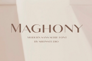 Maghony Font Download