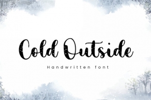 Cold Outside Font Download