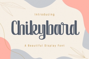 Chikybard Font Download