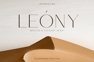 Leony – Elegant Serif Font Download
