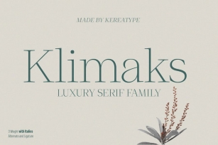 Klimaks Font Download