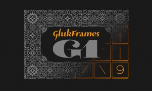 GlukFramesG1 Font Download