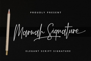 Marwah Signature Font Download