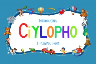 Ciylopho - a Playful Font Font Download