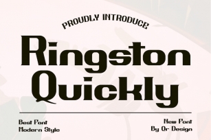 Ringston Quickly Font Download