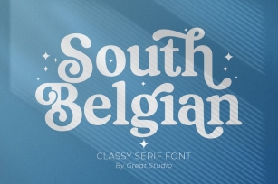 South Belgian Retro Serif Font Download